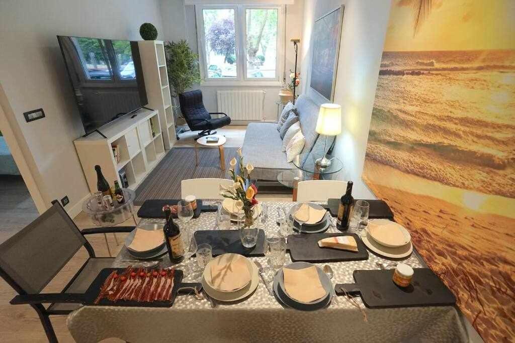 Apartamento Bilbao ciudad del mundo arte teletrabajo y ocio Exterior foto